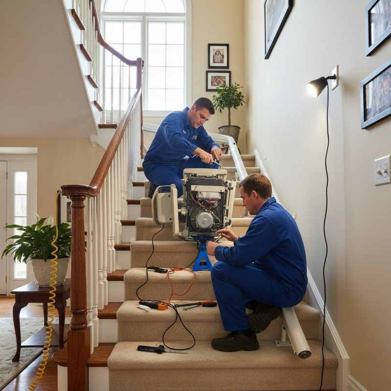 Local Concrete Stair Service pros at work